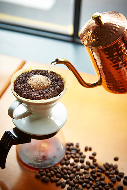 istock Water pouring to drip coffee 531244356