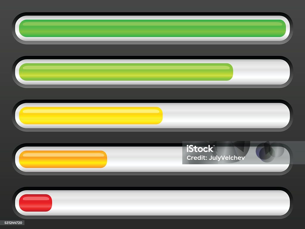 Loading Bar Stock Illustration - Download Image Now - Arts Culture and ...