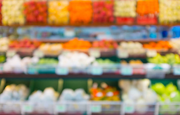 istock Background blurred of supermarket 531245856