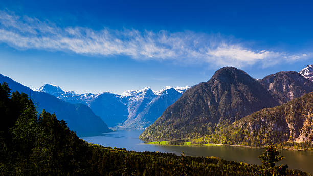 istock Landscape view of unter see village 531247532