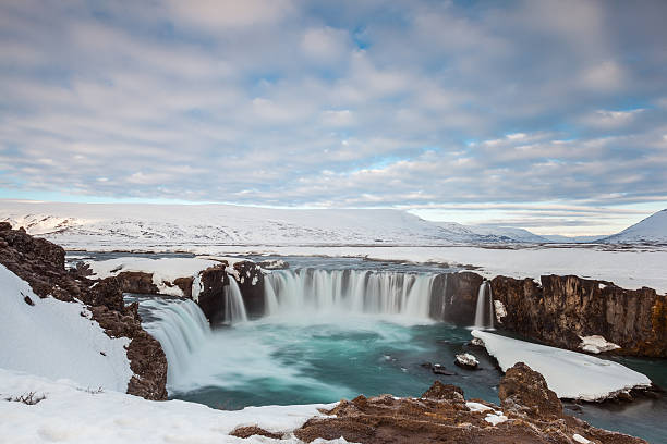 istock Godafoss fall in the morning, Iceland 531249125