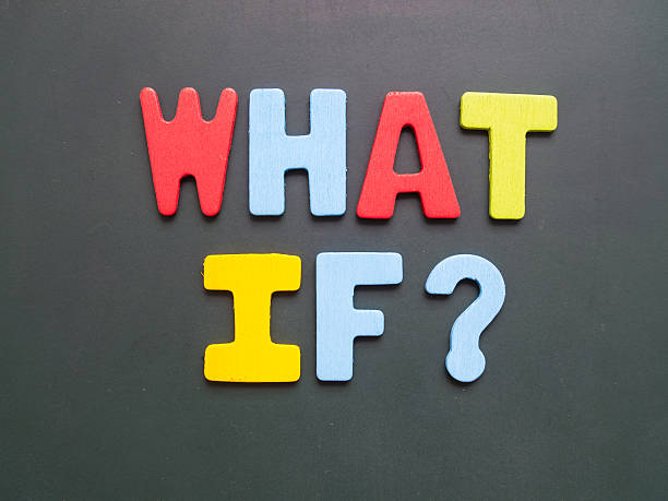 istock What If? wording on blackboard 531249956