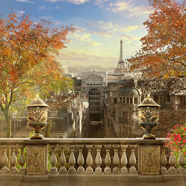 istock Panorama of Paris. 531250688