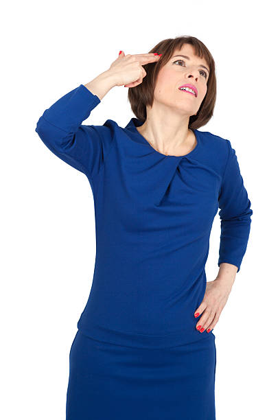 istock Beautiful woman doing different expressions in different sets of clothes 531251617