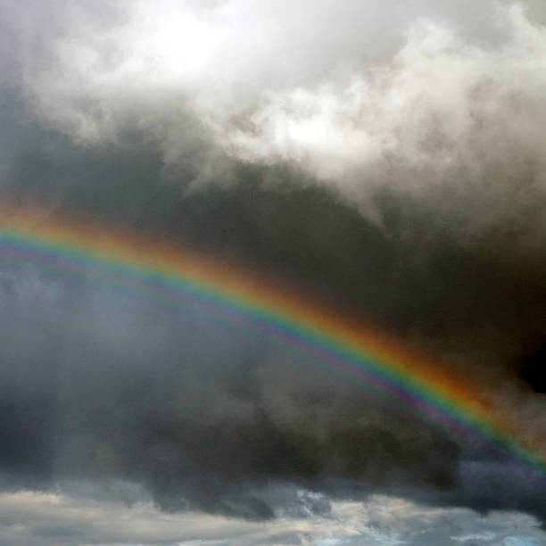 rainbow stock photo