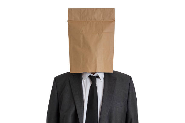 istock Man with Paper Bag on his head 531252637
