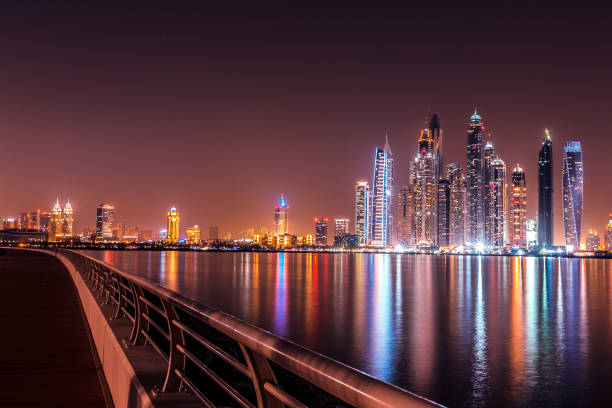 istock Modern Dubai Marina, View from Palm Jumeriah 531252656