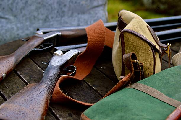 istock Shot Guns in the rain 531252685