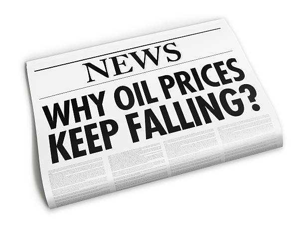 istock Newspaper with Why oil prices falling? headline 531254093