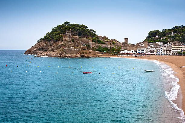 istock Castle view in Tossa de Mar, Spain. 531254987