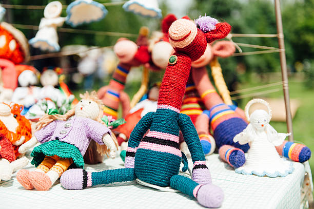 istock Ukrainian souvenirs - Knitted toys. 531255018