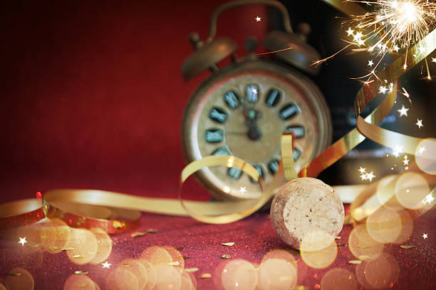 istock Champagne Christmas and New Year celebration 531256378