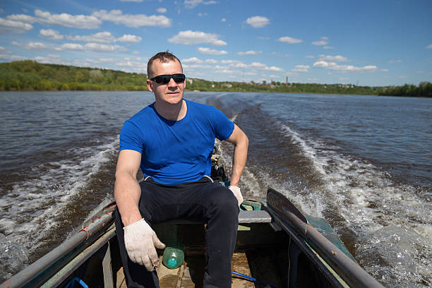 istock fishermen Boat driver Russia 531256914