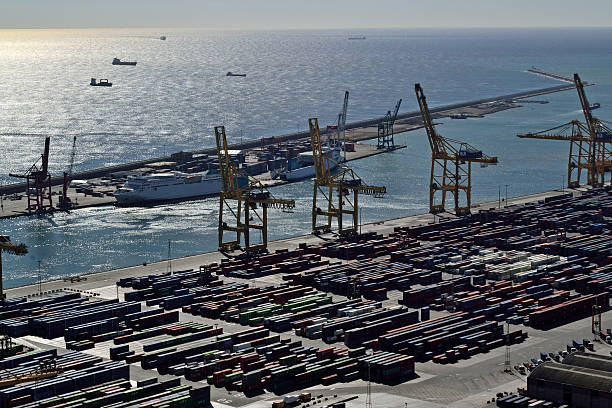 istock Port of Barcelona. 531258948
