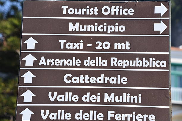 istock tourism Sign  in Italy 531259946