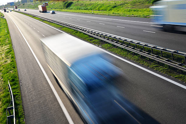 istock Four lane controlled-access highway in Poland 531259988