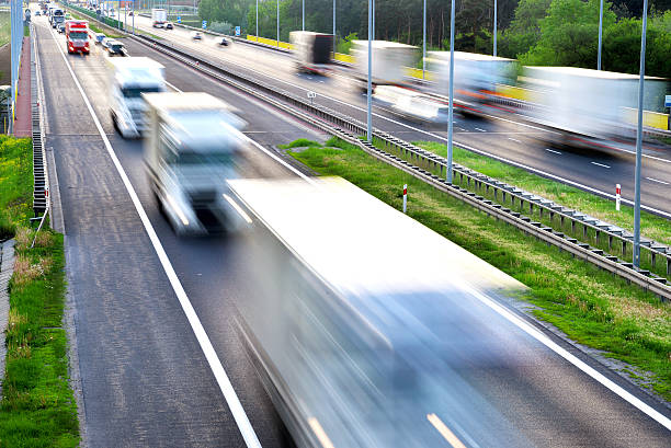 istock Four lane controlled-access highway in Poland 531260270