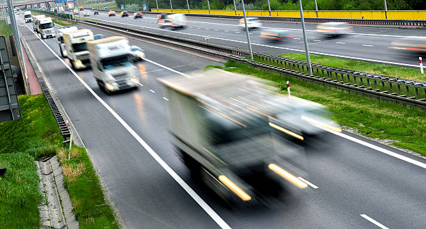 istock Four lane controlled-access highway in Poland 531260496