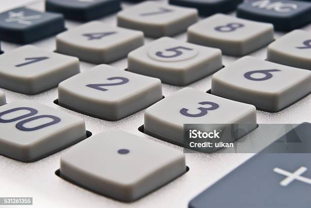 Buttons Of Calculator Stock Photo - Download Image Now - 2015, Calculating, Calculator