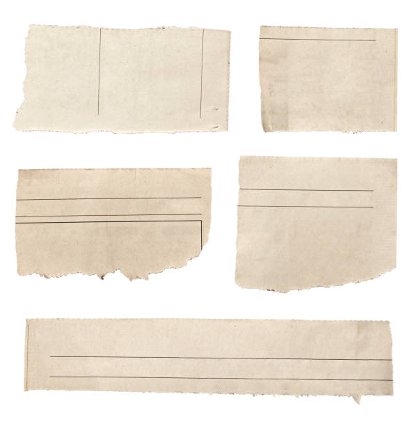 istock white news paper ripped message background 531261534