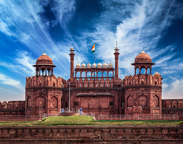 istock Red Fort Lal Qila. Delhi, India 531264395