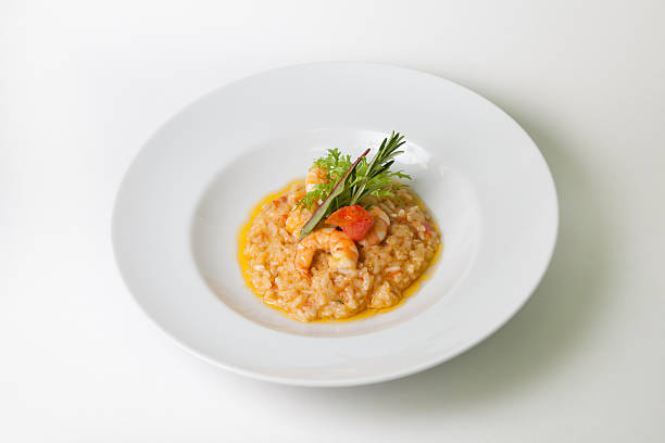 istock Risotto with srimps 531264428