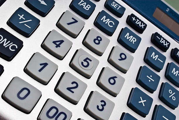 istock Buttons of calculator 531264645