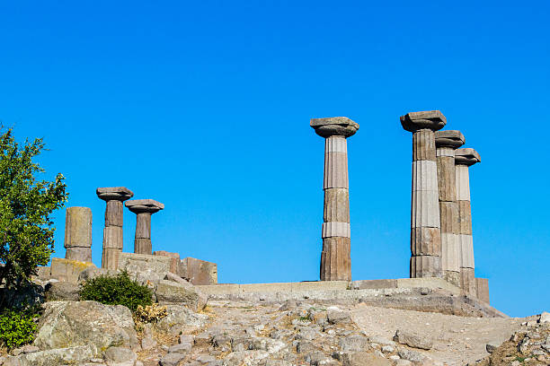 istock Ruined Columns of Athena Template 531265325