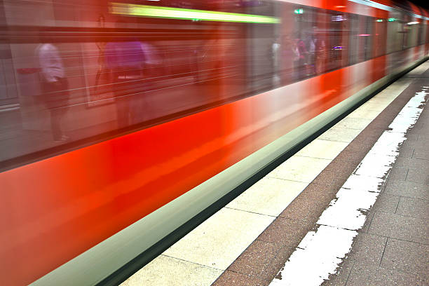 istock subway in the station with speed 531265441
