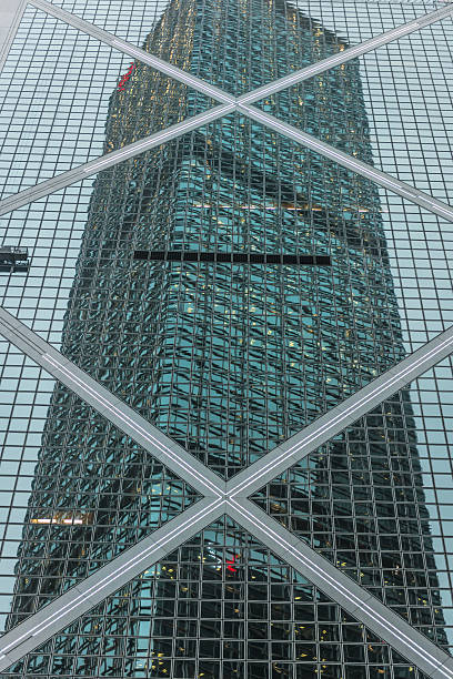 istock Reflection of a skyscraper in skyscraper in Hong Kong Island 531267321