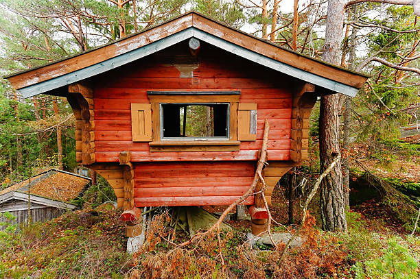 istock Wooden abandoned building 531267859
