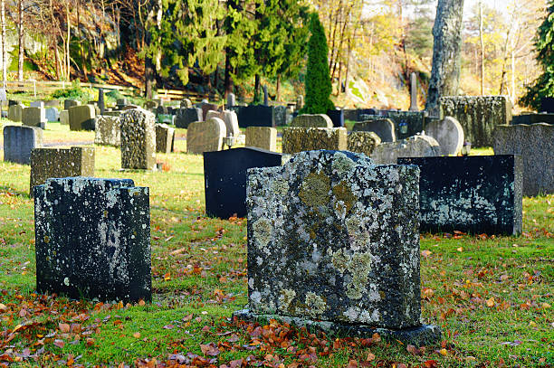 istock Old Norwegian tombstones 531268515