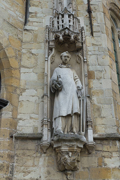 istock Statue on Town Hall, Stadhuis, Bruges. 531277435