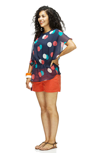 istock Cheerful woman looking away 531279391
