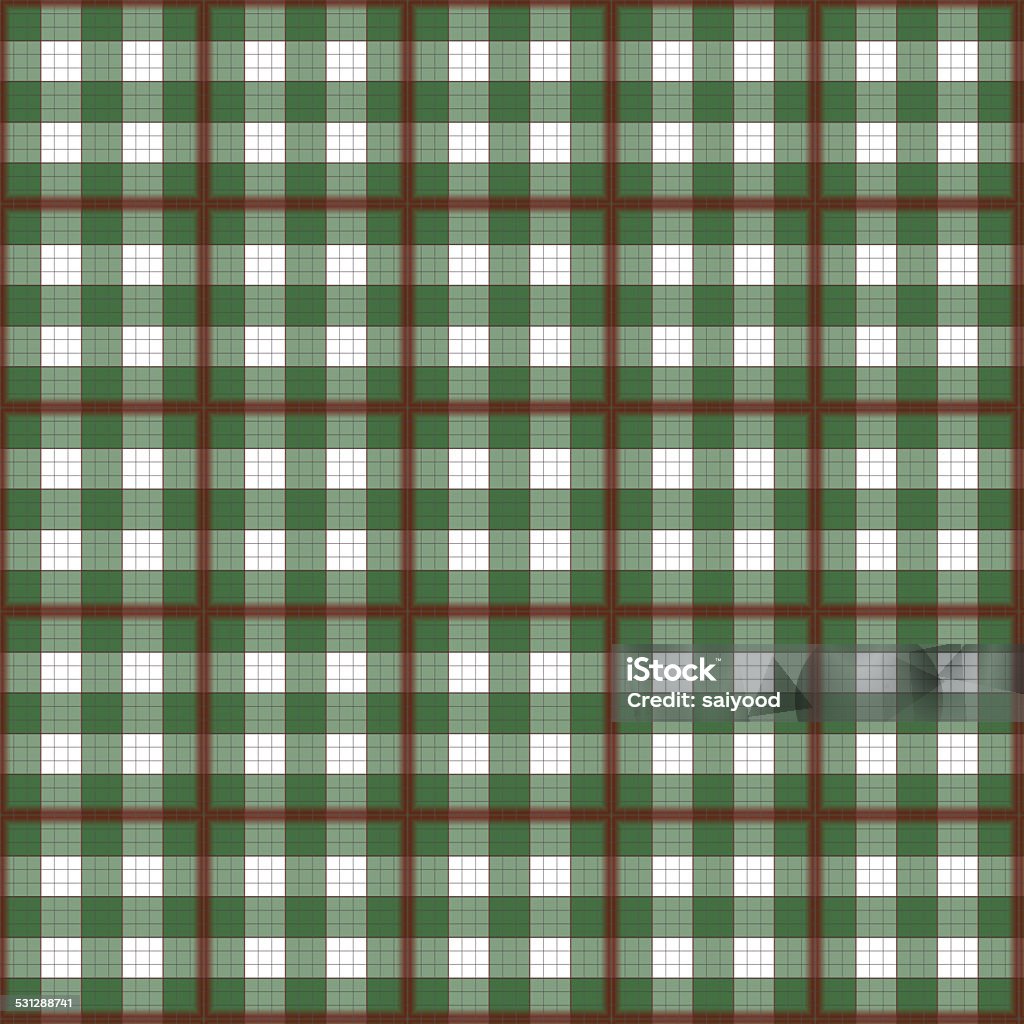 tartan. green color of plaid pattern. 2015 Stock Photo