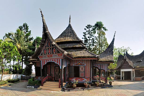 istock Traditional house on West Sumatra, Indonesia 531288959