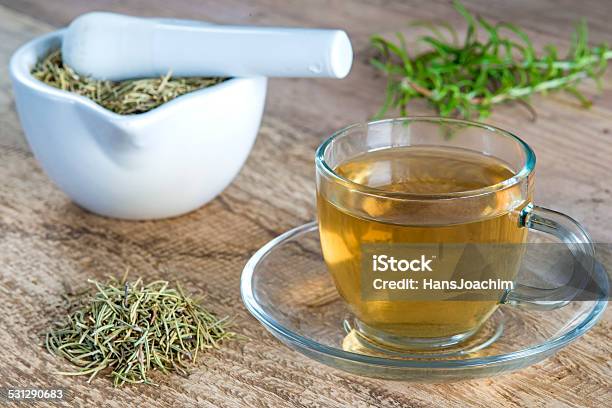 Rosemary Tea Stock Photo - Download Image Now - 2015, Close-up, Cooking