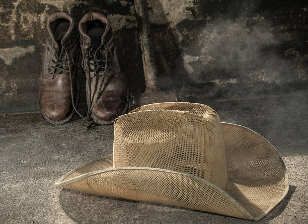 istock still life with boots,hammer and hat 531294931