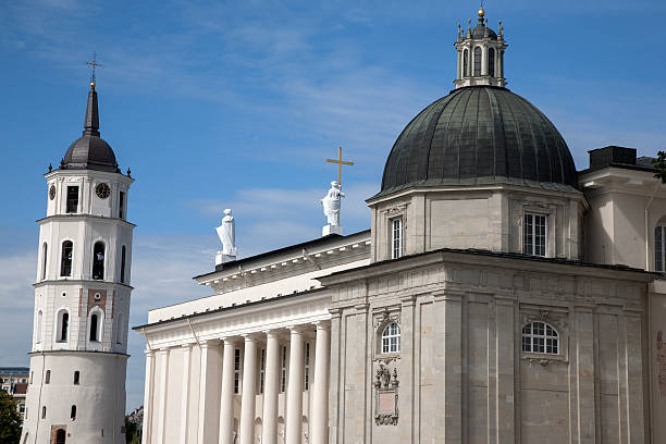 istock Cathedral and Bell Tower, Vilnius; Lithuania 531301269