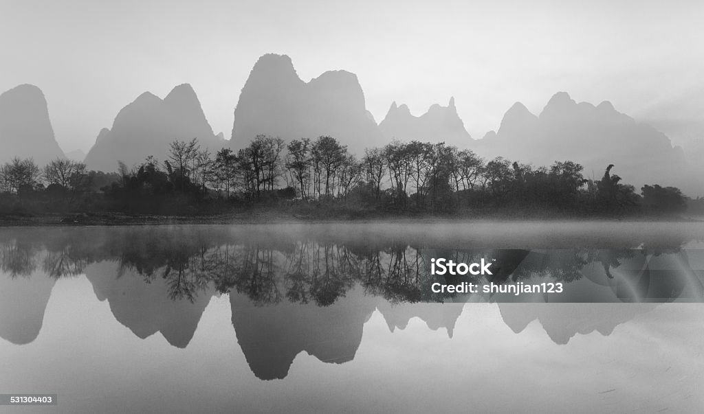 Guilin landscapes Guilin landscapes in Guilin China 2015 Stock Photo