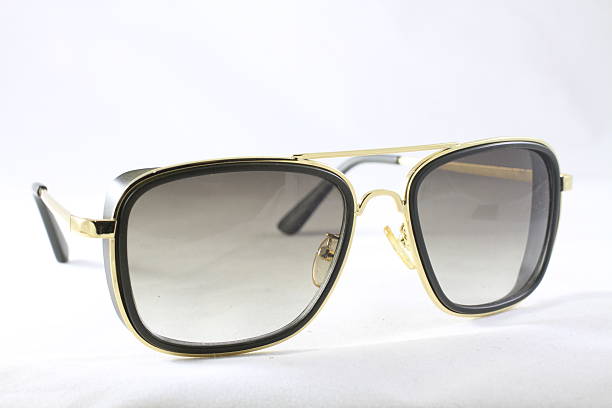 istock Vintage  black  Glasses on white background 531305796