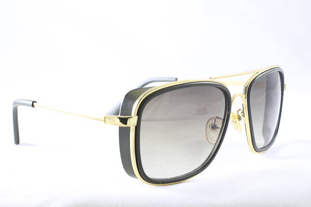 istock Vintage  black  Glasses on white background 531305828