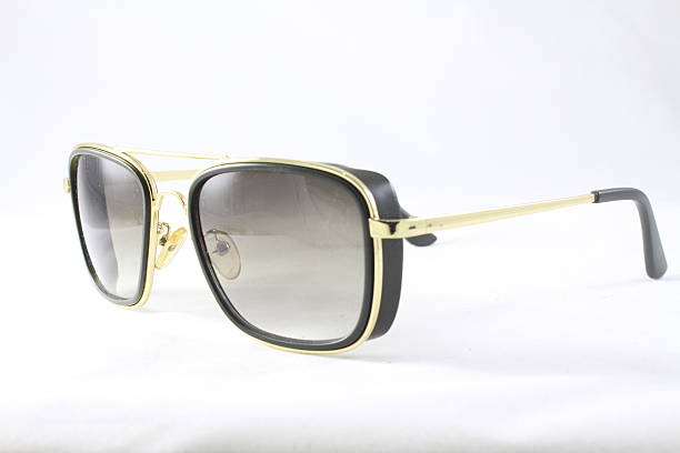 istock Vintage  black  Glasses on white background 531305874