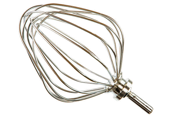 Isolated Whisk Isolated whisk for a kitchen machine rustproof stock pictures, royalty-free photos & images