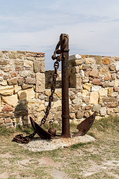 istock Anchor of Ship in Tenedos Castle 531308341
