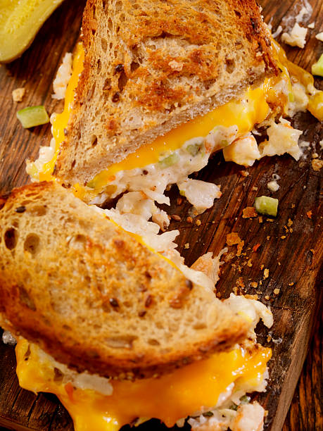 istock Grilled Cheese Seafood Salad Sandwich 531308566