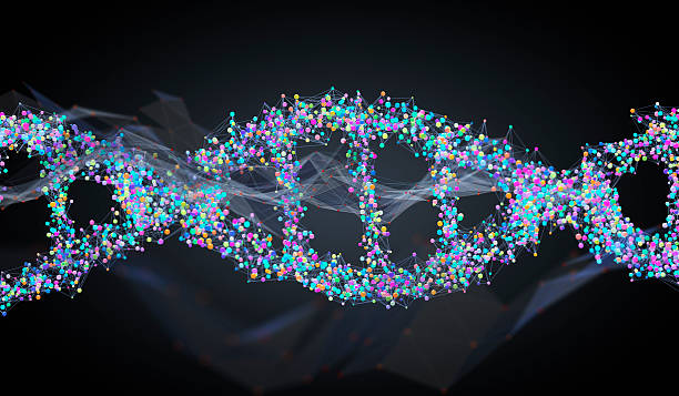 istock Spiral strand of DNA 531310624