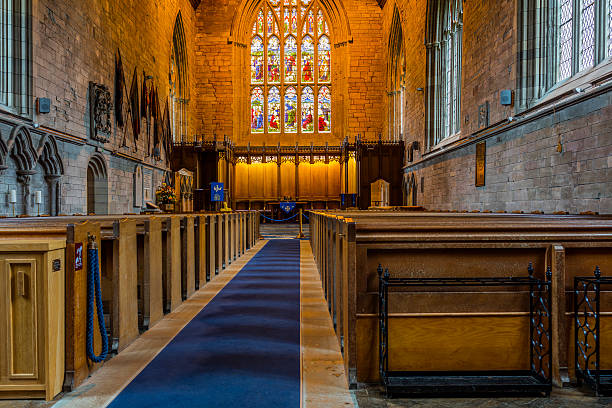 istock Dunkeld, Scotland. Inside the cathedral 531311542