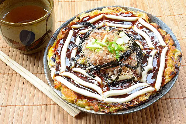 Photo of Modanyaki Okonomiyaki Japanses Pizza