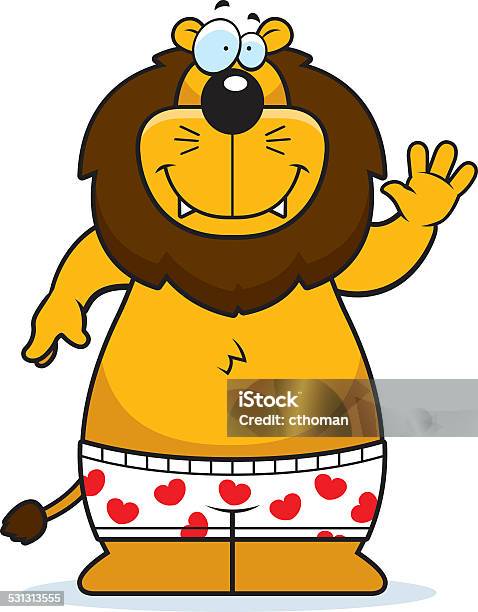 Cartoon Lion Boxers Stock Illustration - Download Image Now - 2015, Animal, Cartoon